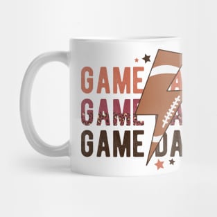 Game Day Retro Football Mug